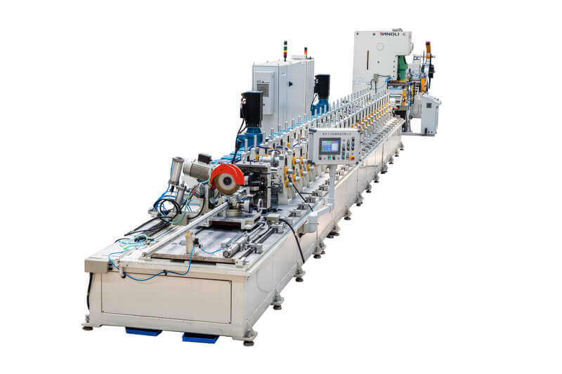 tf power cabinet column cold roll forming production line5
